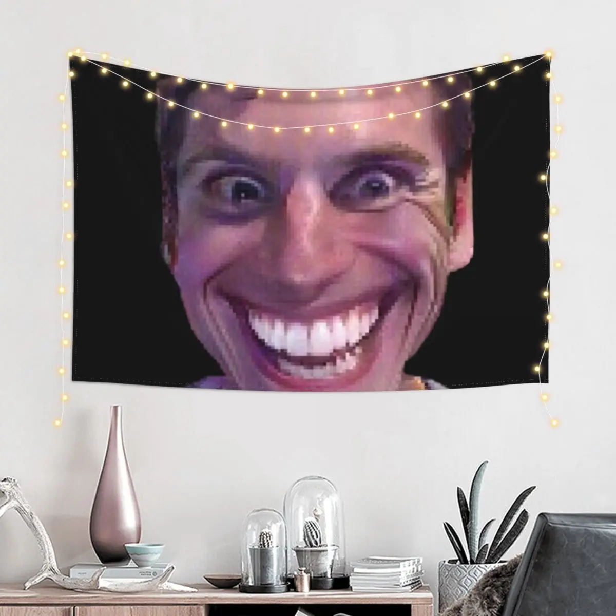 

SUS OMEGASUS OMG SUSGUY FACE!!! Tapestry Bathroom Decor Home Decorating Tapestry