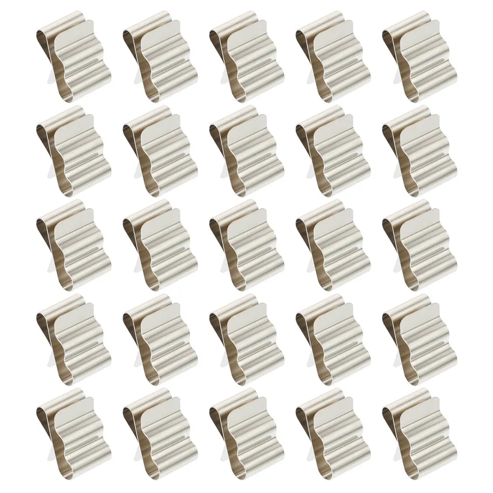 30Pcs Photovoltaic Wire Clip Solar Panel Cable Clamp Anti-Dc Circulation Design Robust Frame Mount Wire Harness Clip