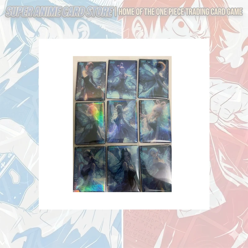 Japanese Anime ONE PIECE Resin Cards Nefertari D. Vivi Boa Hancock Shirahoshi Nico Robin  Yamato Perona Collectible Cards