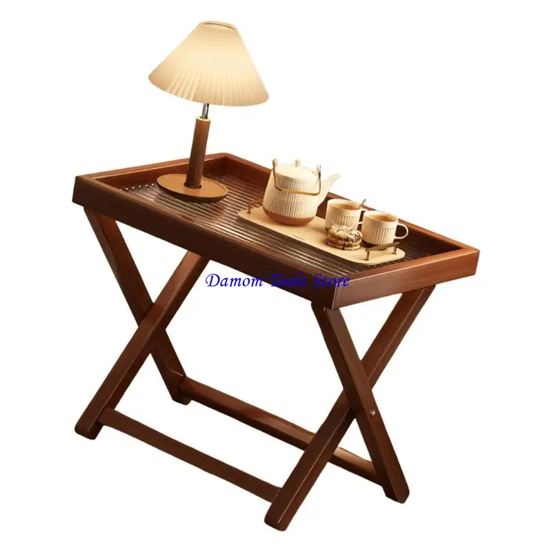 

Бамбуковая рамка 57BE и акриловый верхний боковой столик для небольших пространств, путешествий на свежем воздухе