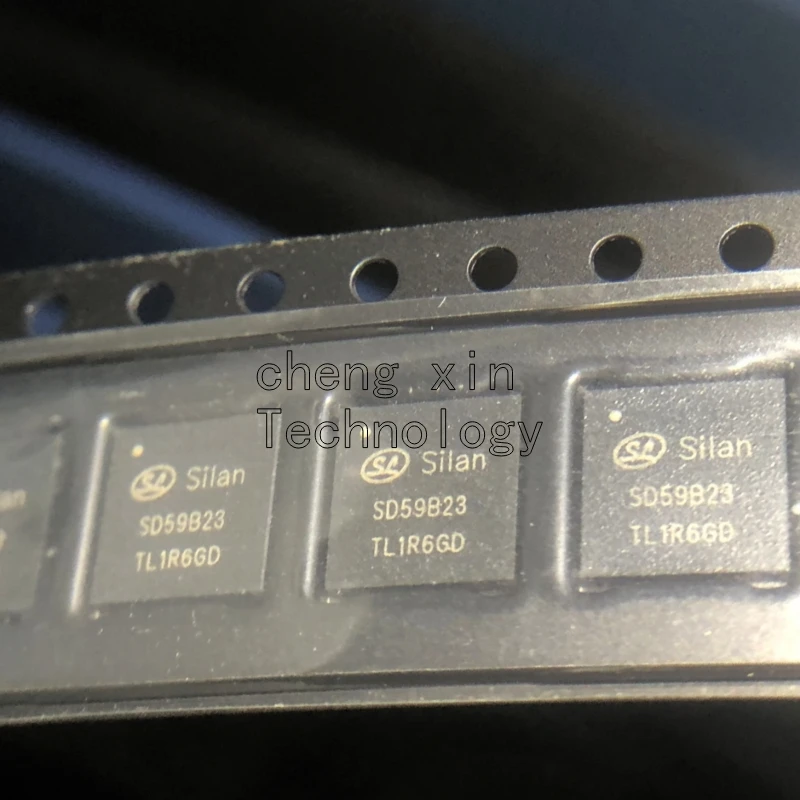 SC59E23 1-5PCS/LOT Control chip for mobile power silkscreen:SD59B23 P-Type Field Effect Tubes New and Original QFN