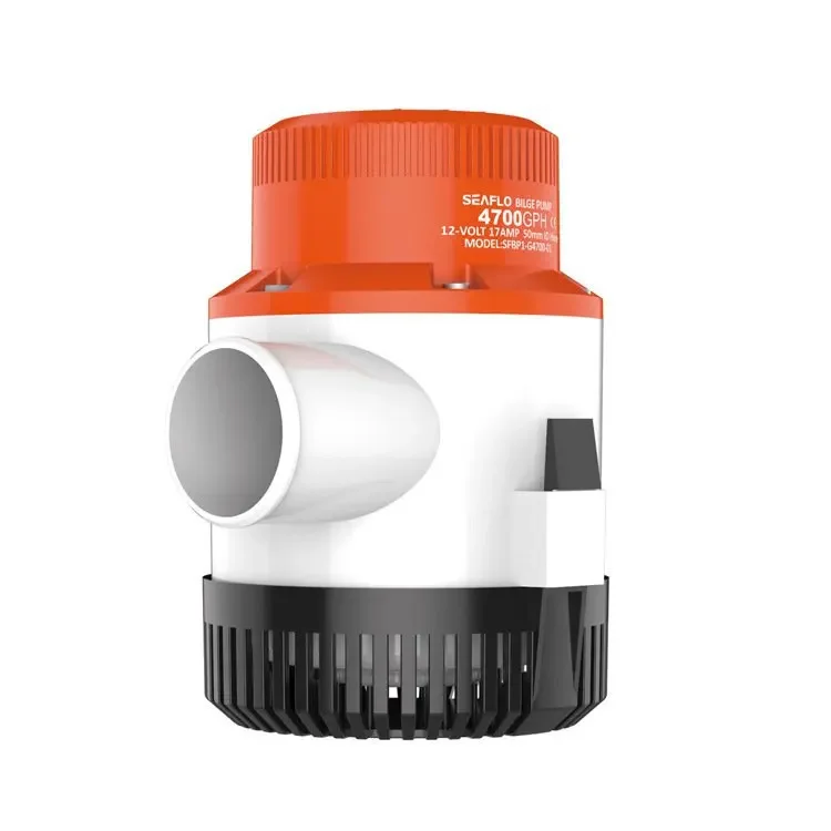 

Автоматический погружной трюмный насос с большим расходом 12 В 4700GPH SFBP1-G4700-01 для лодок и морского использования