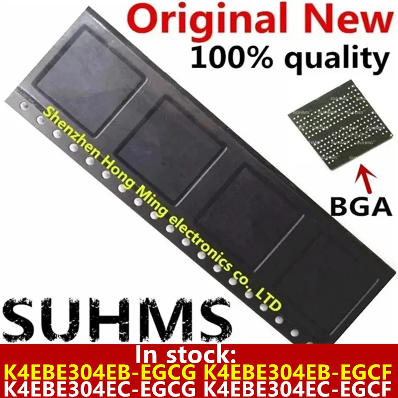 

(1piece)100% New K4EBE304EB-EGCG K4EBE304EB-EGCF K4EBE304EC-EGCG K4EBE304EC-EGCF BGA