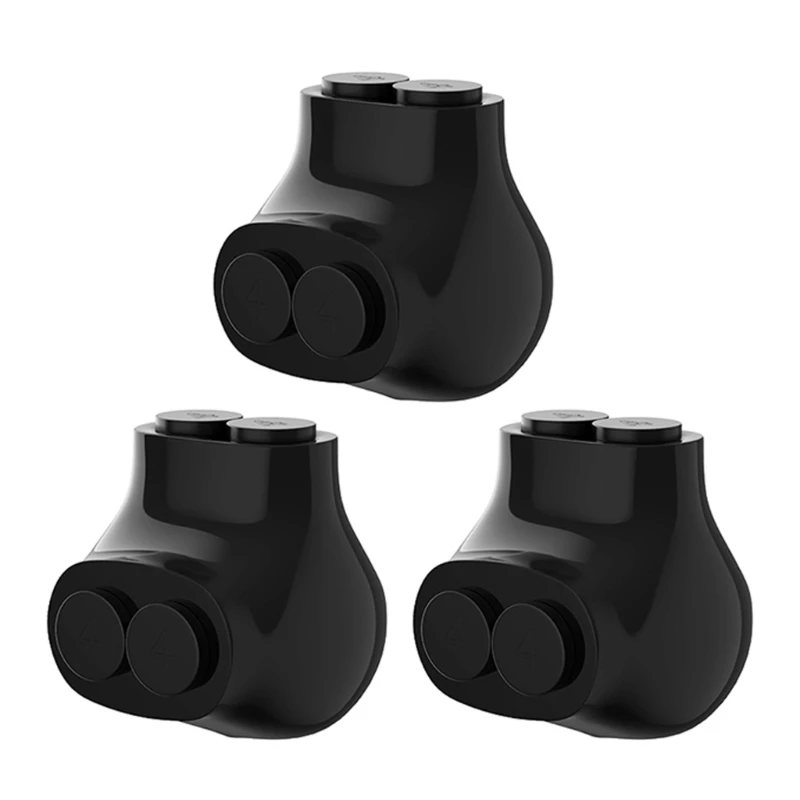 

Set of 3 High Performances Easy Insulated Multiple Cable Connectors Single Entry Splices for Electrical Terminals 601A