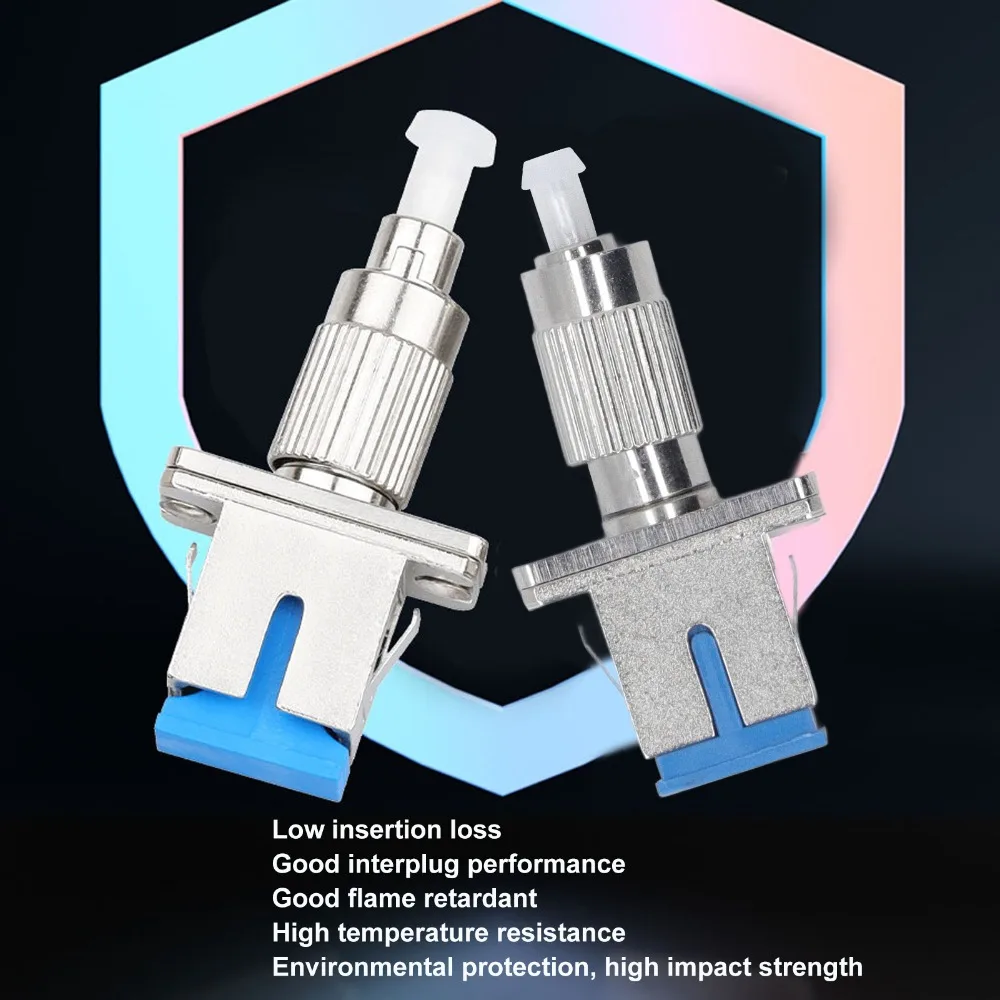 3 قطعة فقدان الإدراج المنخفض FC ذكر إلى SC موصل سالب دائم وضع واحد محول الألياف البصرية محول الألياف البصرية #4