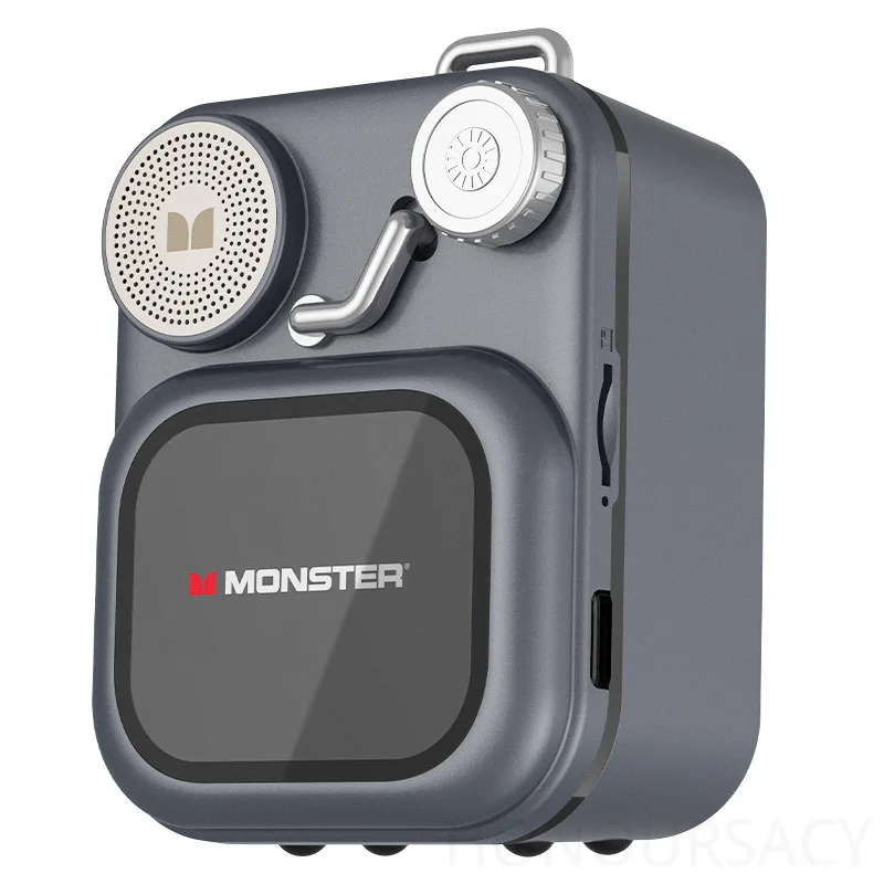 

HIFI стерео карманный динамик Высокое качество Bluetooth динамик портативный полноцветный сенсорный экран сабвуфер с будильником TF плеер