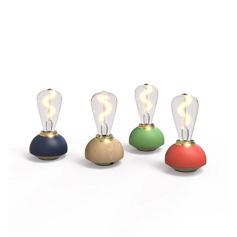 AK25-Glass Table Lamp LED Touch Table Lamp Dimmable Table Lamp For Indoor Decor Study Bedroom Table Lamp