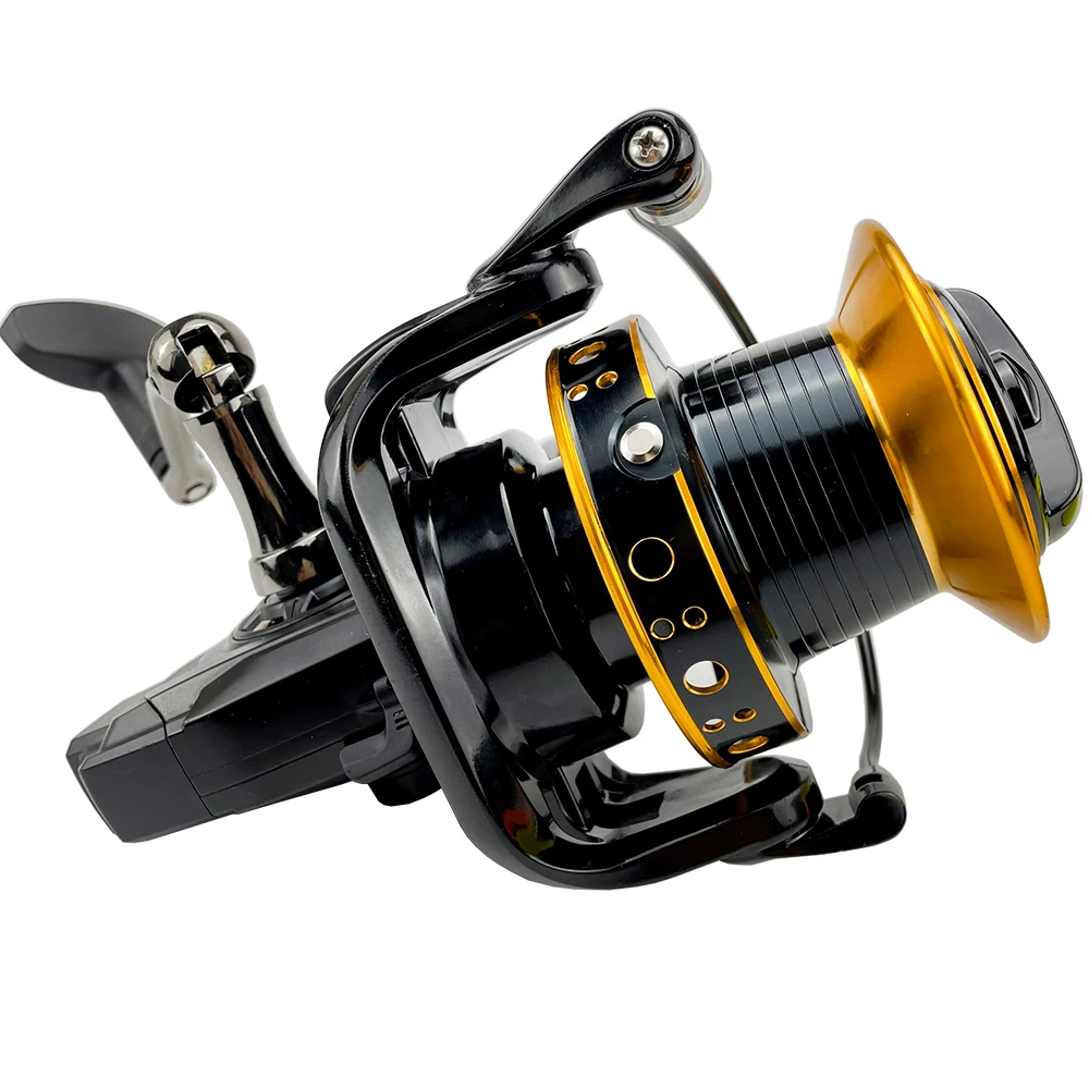 Spinning Reels 4.0:1 12+1 BB Smooth Double Shielded Big Fishing Reel Max Drag 30KG Ocean Boat Fishing Slow Jigging Distant Wheel