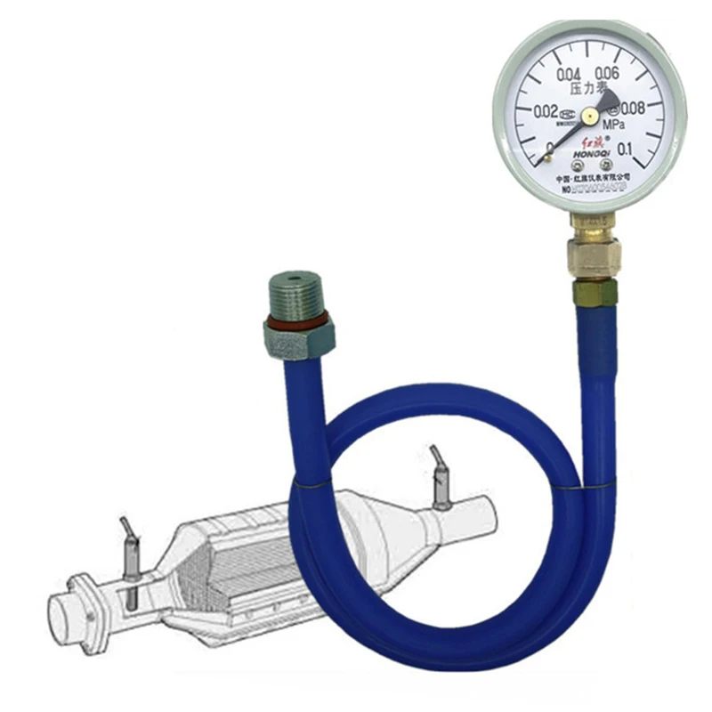 배기 막힘 감지 촉매 플러깅 계량기, 자동차 부품 파이프 테이블 막힘 게이지, 배기 테스터, 자동차 액세서리