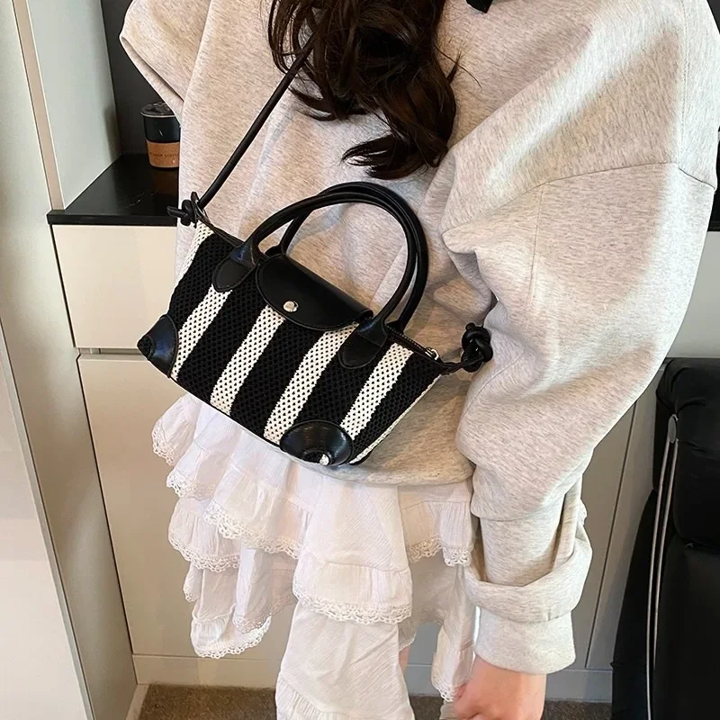

Retro Chic Diaper Bag Women Luxury Crossbody Messenger Bag High-End Designer Minimalist Stylish Large Leather Tote Bag