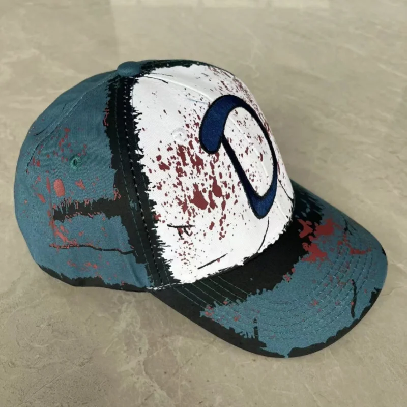 Anime Gioco Cosplay Clementine Cappello The Walking Dead Berretto da baseball regolabile da uomo e da donna Cappello parasole in cotone unisex