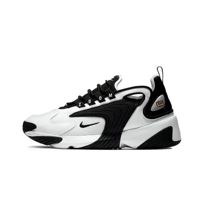 Nike Zoom 2K Men Running Shoes Breathable Black White Panda Sneakers AO0269-101