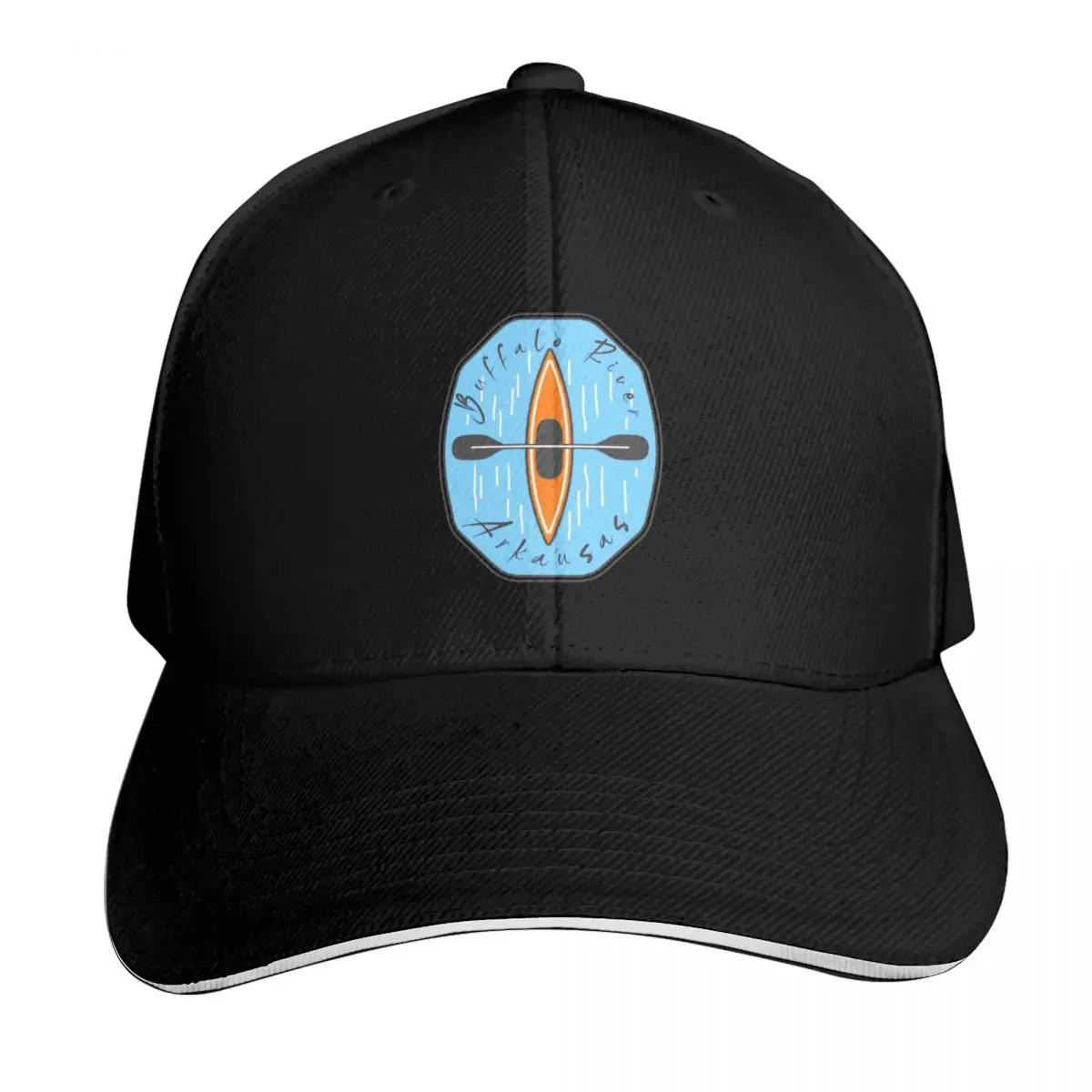 

Buffalo River Arkansas Baseball Cap Beach birthday Sunscreen Luxury Brand Hats Man Women's