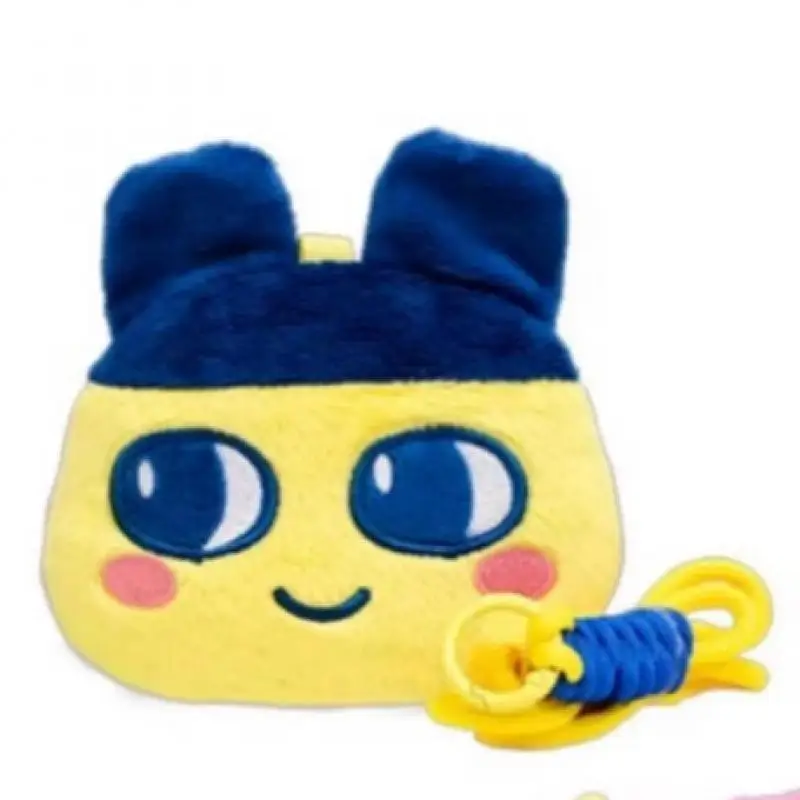 Tamagotchi Mametchi Huahuachi سماعة حقيبة الحيوانات الأليفة الإلكترونية أفخم دمية قلادة فتاة على ظهره سستة الديكور الشنق لعبة الهدايا