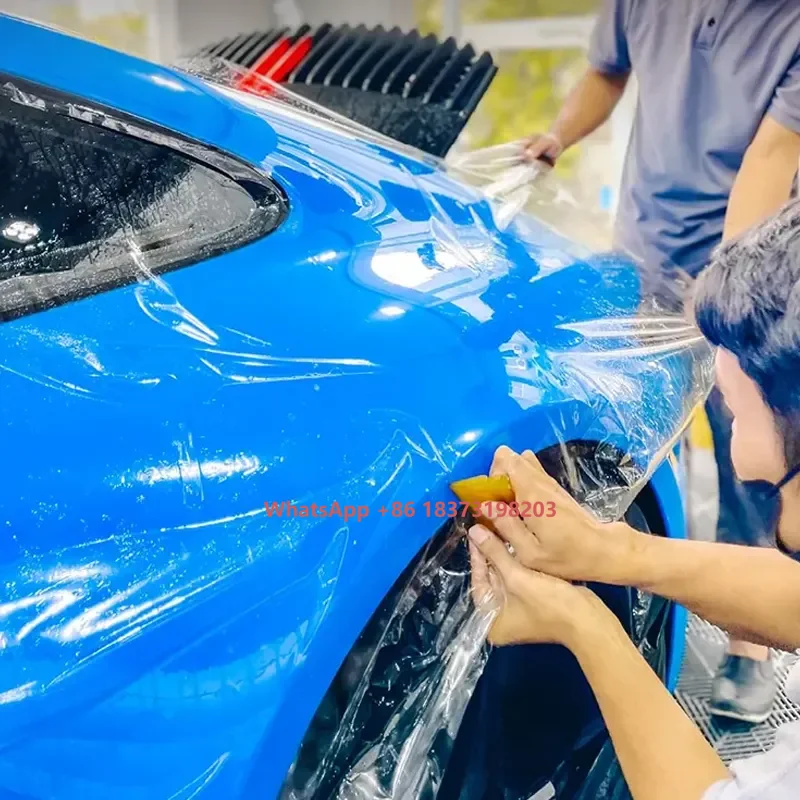 

SolarDe TPU Car Paint Protection Film 1.52*15M Clear PPF Film Self Healing Non Yellow Car Wrap