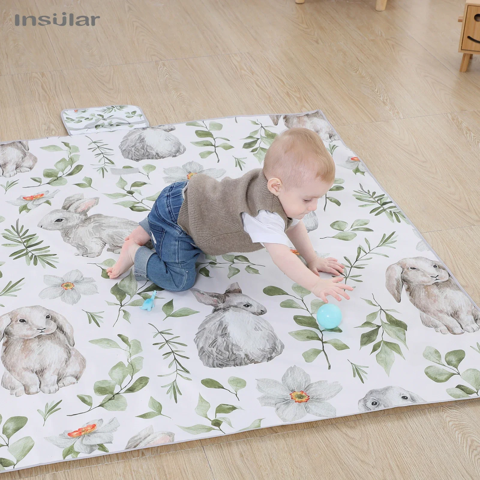 Foldable Baby Play Mat Non Slip Waterproof Durable Educational Children\'s Carpet in the Nursery Climbing Pad Kid Activitys Games