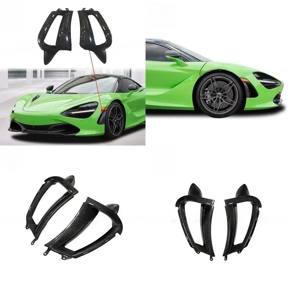 

Hot Sale Carbon Fiber Air Intake Side Bumper for 720S 2018 Coupe Air Scoop Vent