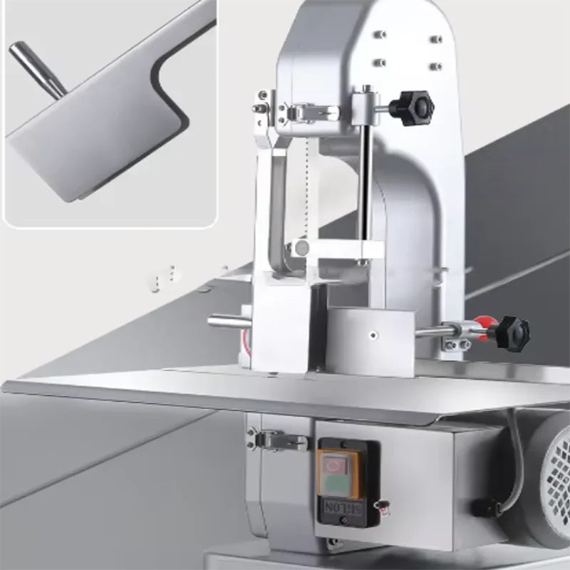 

Промышленная ленточная пила из нержавеющей стали для резки куриных костей, замороженного мяса, оборудование для мясопереработки