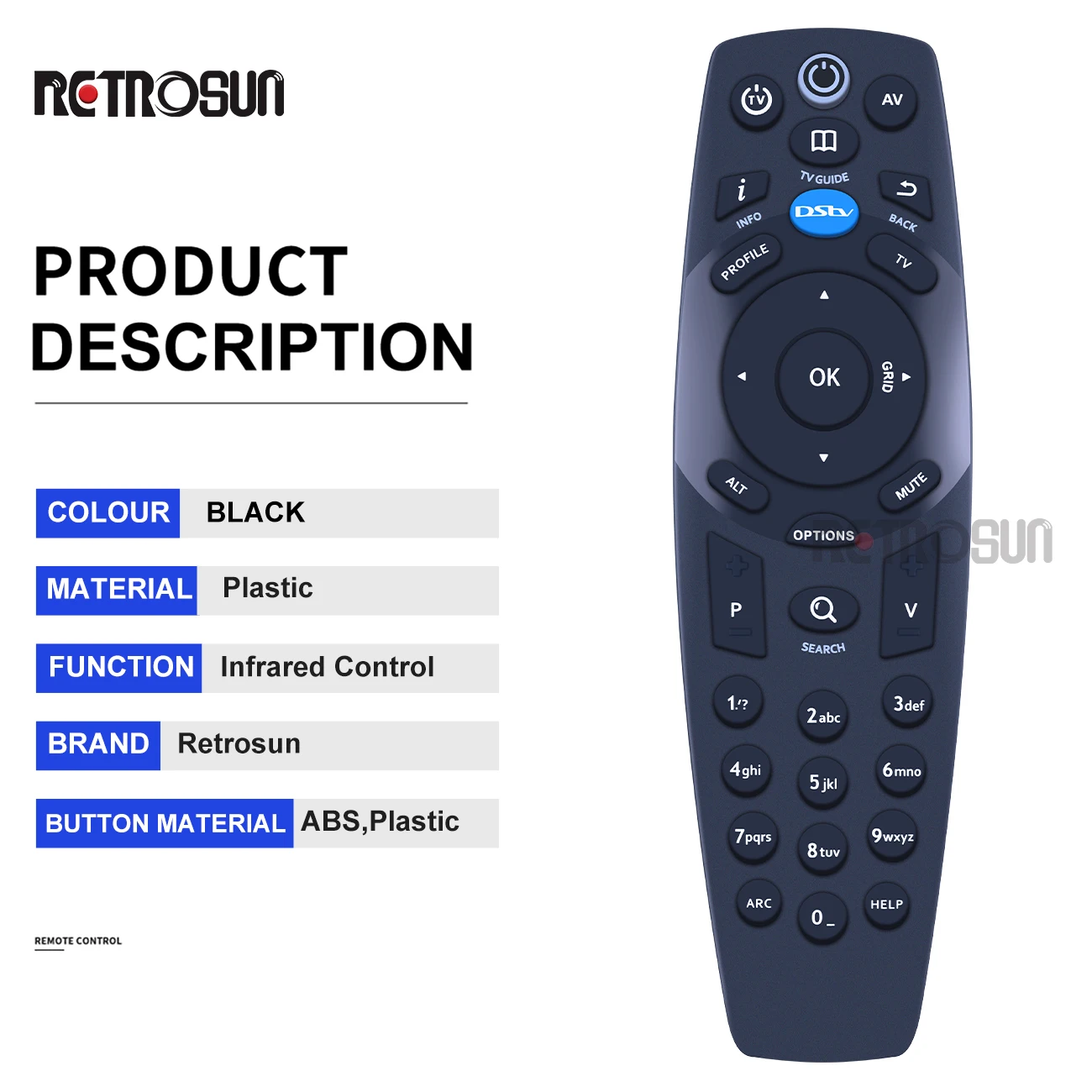 جهاز تحكم عن بعد جديد لفك التشفير DStv B6 HD