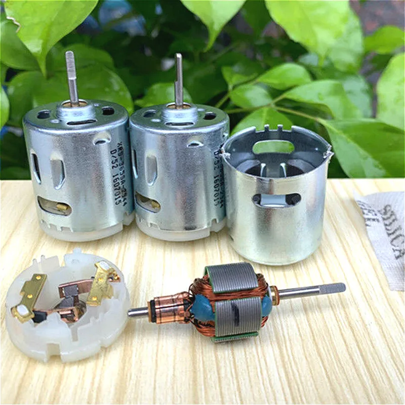 High Speed RS-365 D-Shaft Motor Interpolated Electric DC 6V- 12Volt 23500RPM  Auto Car Pump Children Toy Model Lock 7.2V 9V