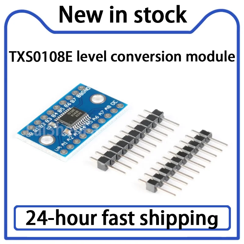 2PCS TXS0108E 8-channel Level Conversion Module 1.8V/3.3V/5V Bidirectional Conversion Original Stock