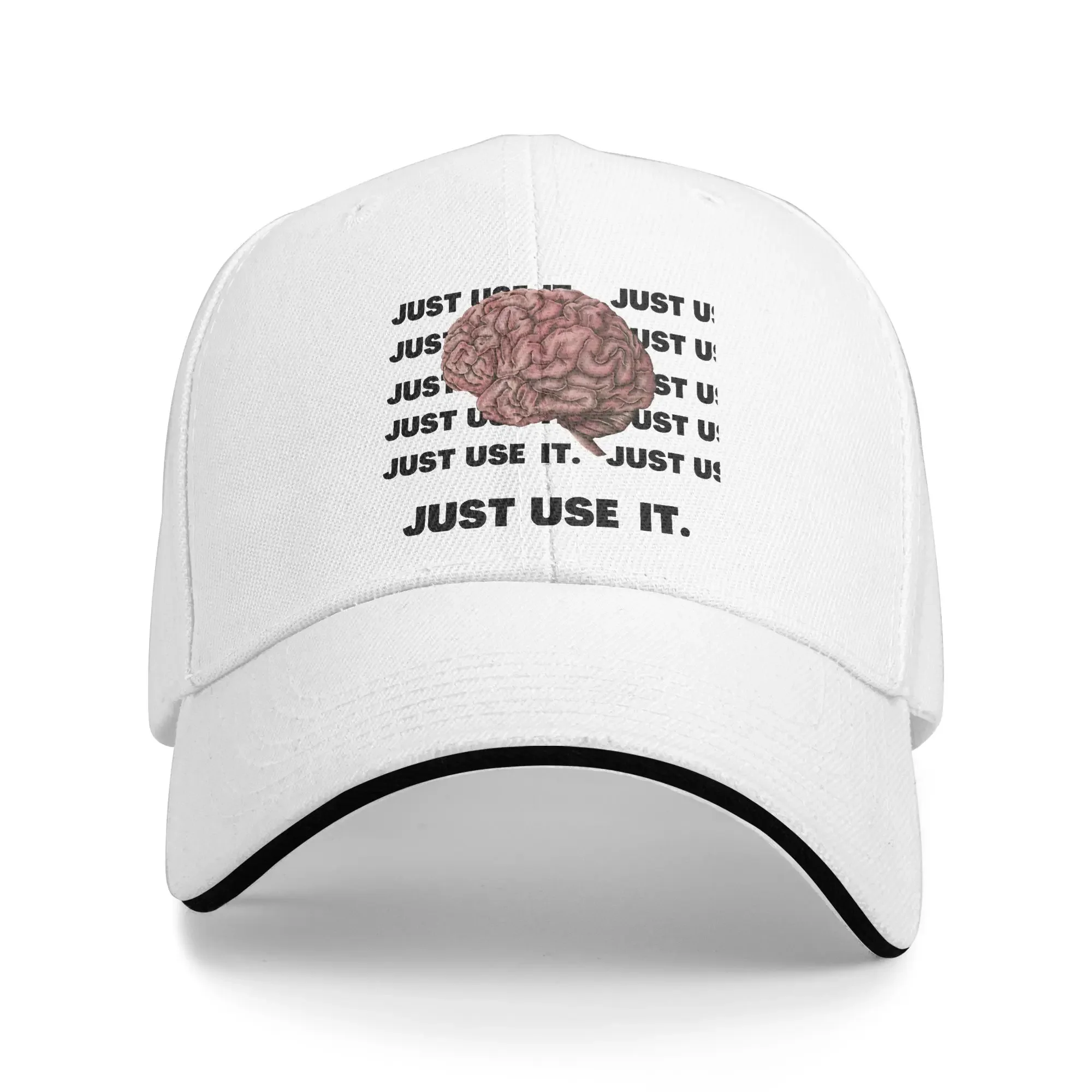 New Just Use It Sandwich Hats Unisex ,Sport Brain Hats Sun Caps Adjustable Snapback Caps Baseball Caps Summer