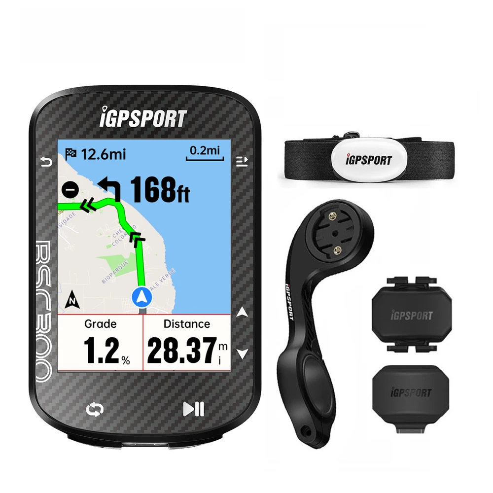 新品未開封【iGPSPORT】BSC300　地図ナビサイコン＆マウントセット iGPSPORT BSC300 GPSバイクコンピューター サイクリング ワイヤレス