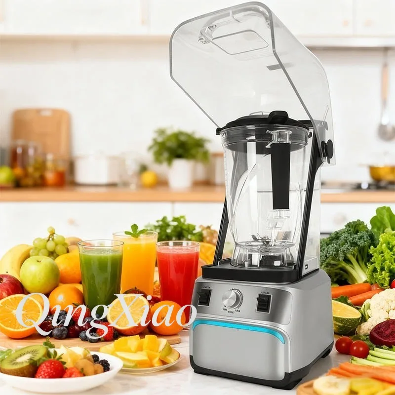 6L Large Capacity Mixer Smoothie Maker Juicer Food Processor Suitable For Restaurant Bar Cold Drink And Daily Food Processing