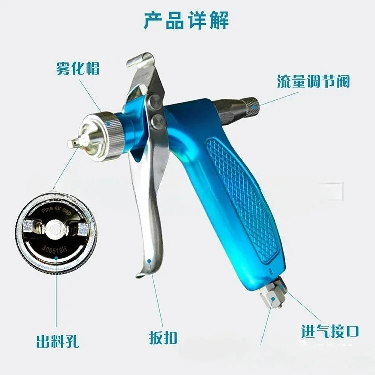 Manufacturers supply manual micro-spray guns/special spray guns for spraying polyurethane,
