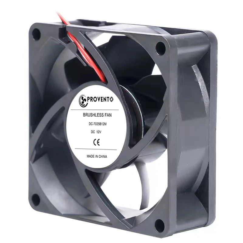 5V 12V 24V 7025 70mm 3000RPM Cooling Fan 3D Printer Cooling Fan DC Brushless Fan Sleeve/Ball Radial Fans 70x70x25mm Fan