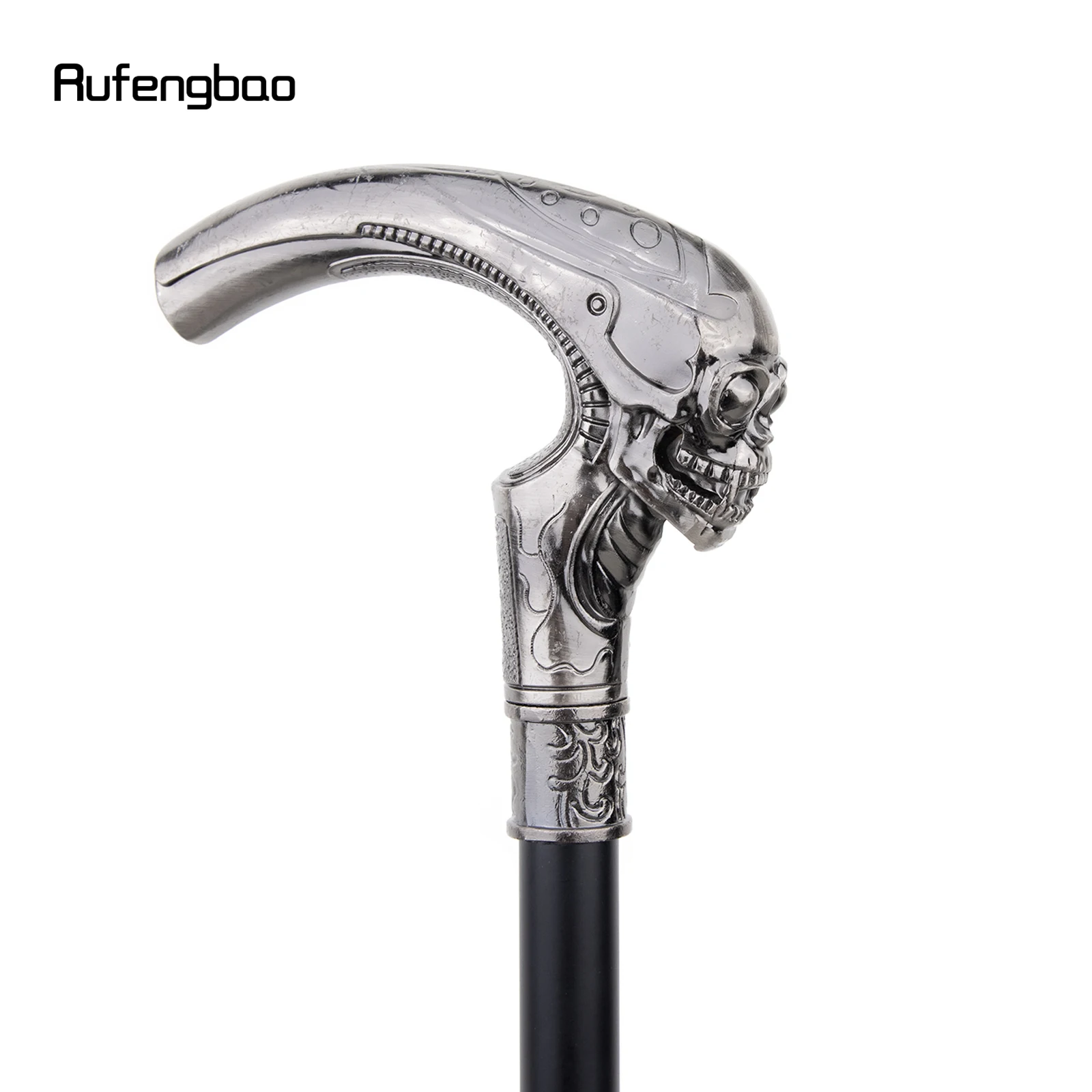 Long Head Skull Fashion Walking Stick Decorative Vampire Cospaly Vintage Party Fashionable Walking Cane Halloween Crosier 93cm