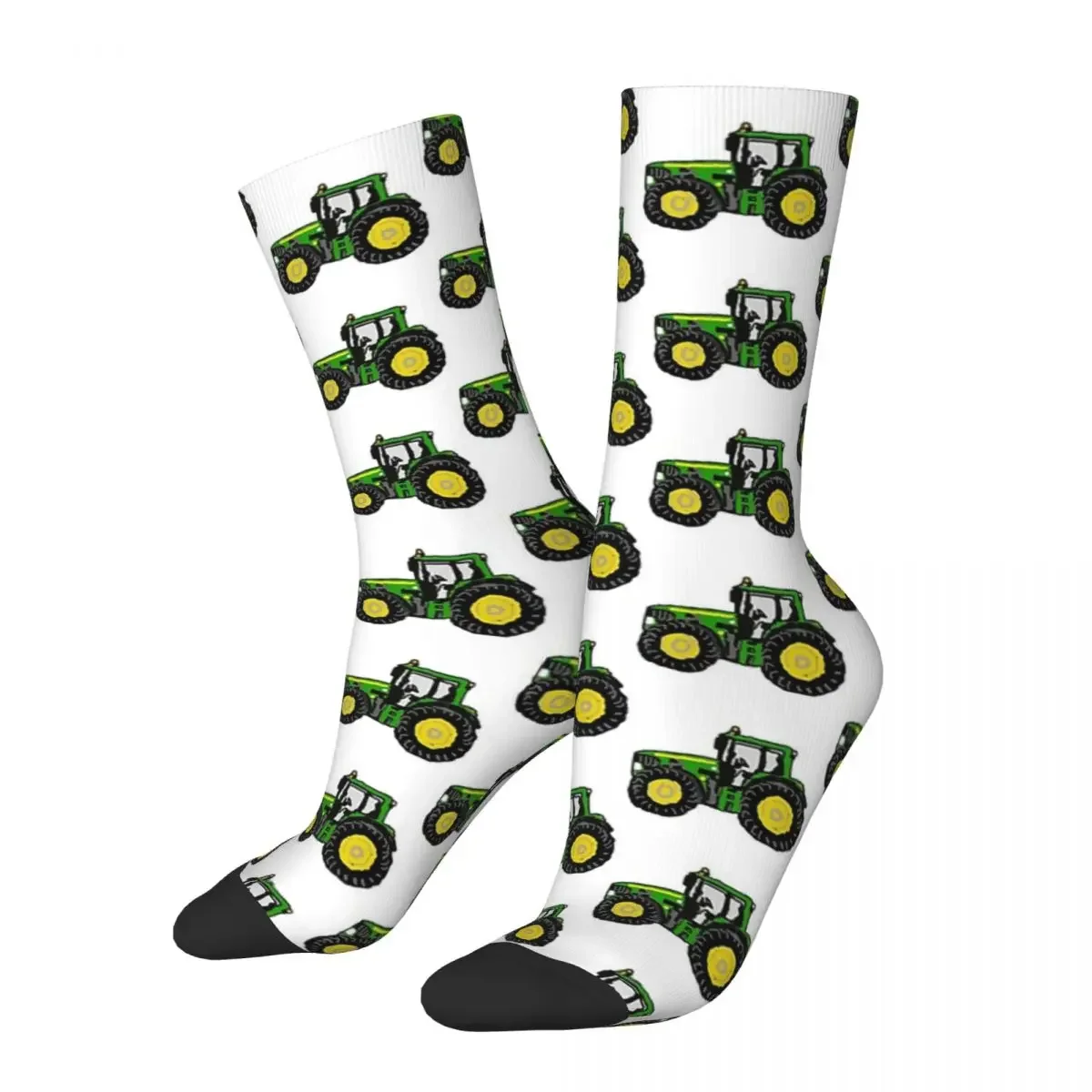 

TRACTOR Socks Harajuku High Quality Stockings All Season Long Socks Accessories for Unisex Birthday Present