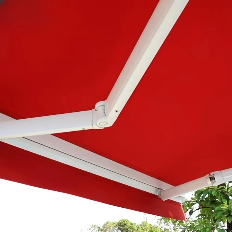 Competitively priced electric wall hinges aluminum awning bracket mount windproof awning retract powerful awning