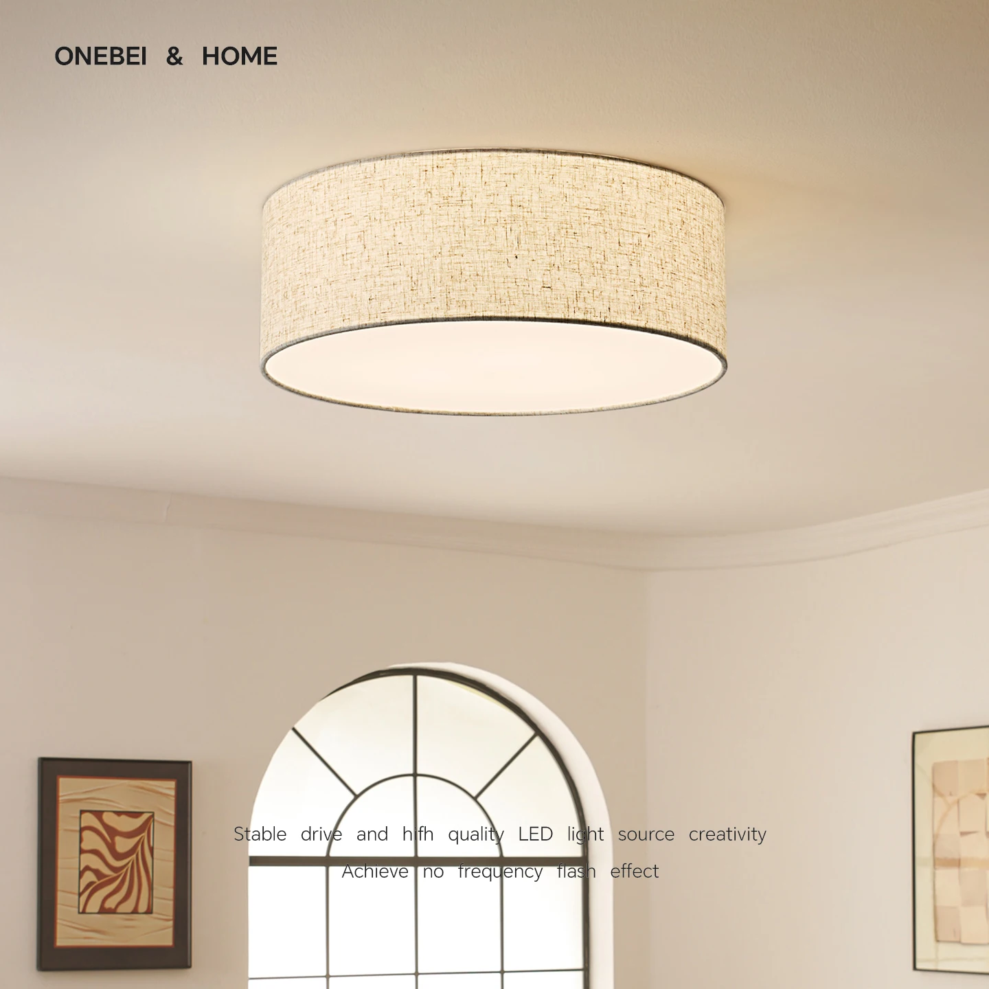 Japanese Fabric Linen Ceiling Light Led Round Square Lamp For Bedroom Living Room Simple Aisle Loft Decor Corridor Balcony Lamp