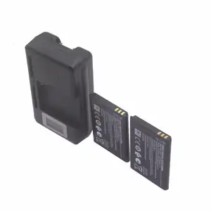 Bilashmart 2x 1450mAh 3.85V HE402 Battery + LCD Universal Charger Nokia 5710 TA 1482 2780 flip Phone Batteries