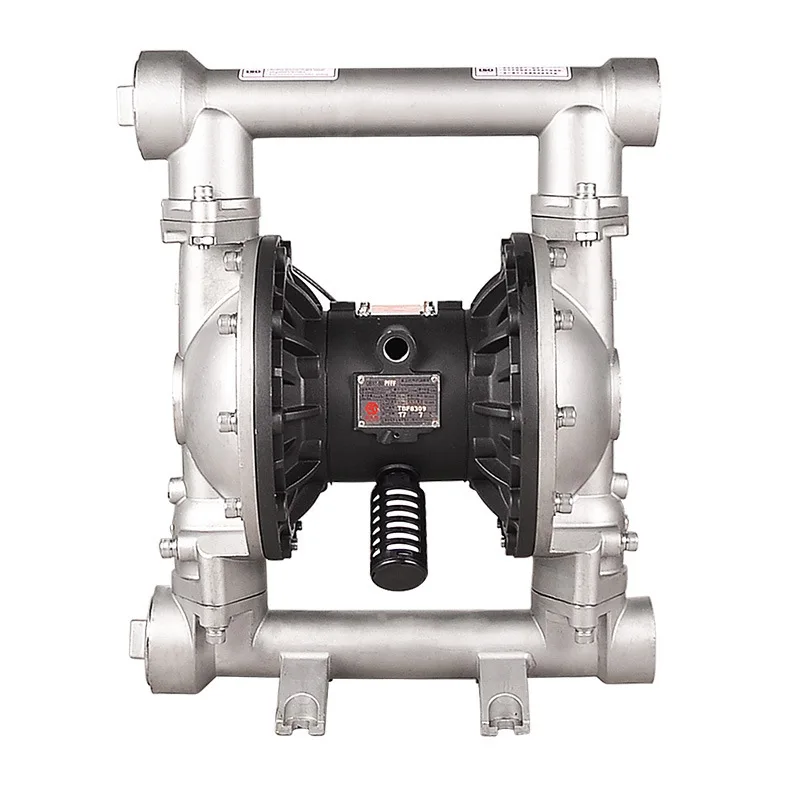 

QBY3-PTFF 2 Inch 304 Stainless Steel Pneumatic Pump Chemical Pump Pneumatic Diaphragm Pump