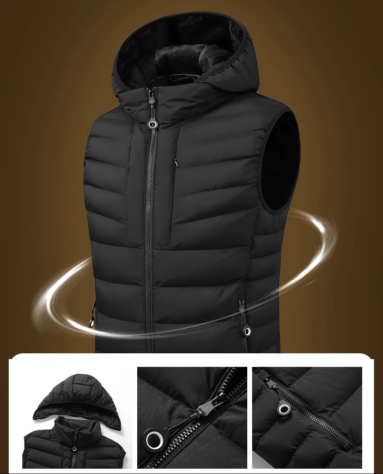 

Зимний уличный мужской утепленный плюшевый вельветовый жилет, новая теплая куртка без рукавов, унисекс, хлопковый пуховый жилет с несколькими карманами, пальто