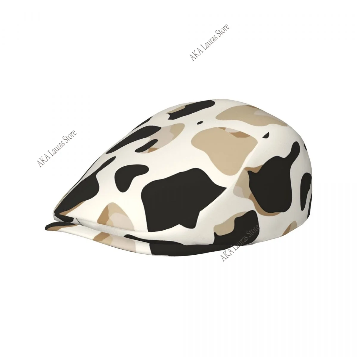 Winter Hat Male Berets Abstract Cow Print HJat for Women
