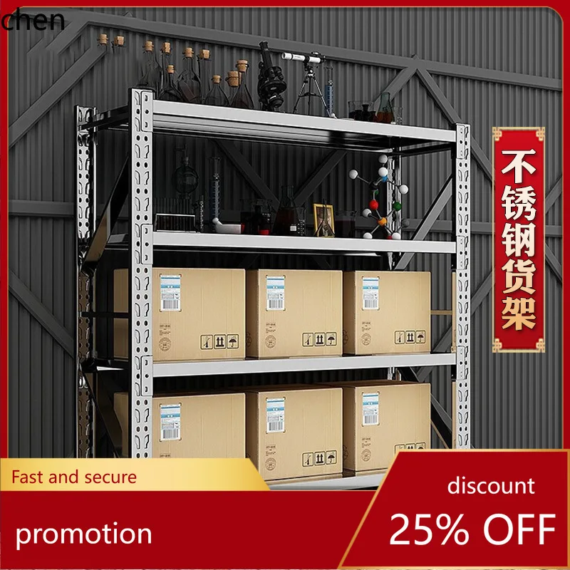 

Ht stainless steel storage racks-multi-tier commercial cold storage, basement, kitchen, warehouse, factory heavy-duty shelving