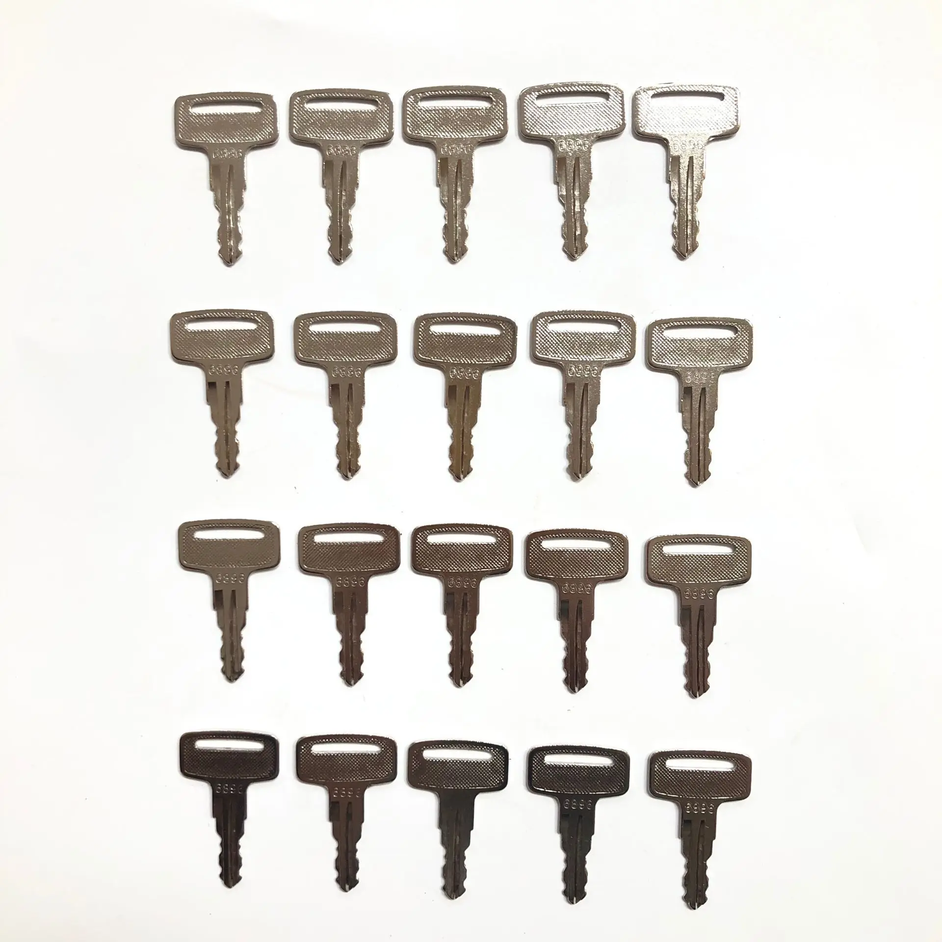 

20PCS 6896 Key 160431 0160431Ignition Key Fits For Wacker Neuson Trench Roller