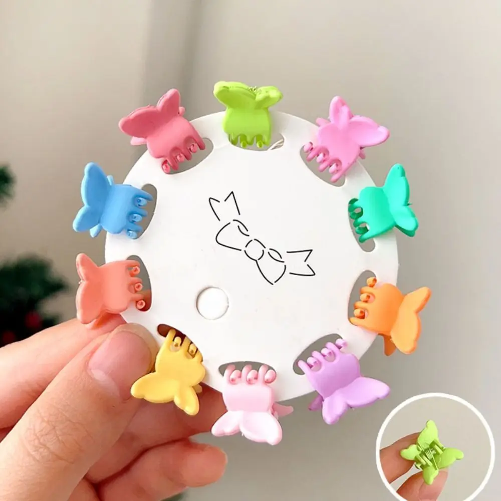 Girls Colorful Flower Star Crown Small Hair Claws Barrettes Cute Hair Claw Crab Clips Cartoon Hairpins Kids Hair Accessories