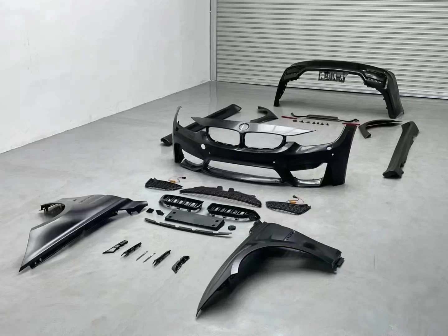Body Kit for BMW F30 Tuning F80 M3 Front Bumper Rear Bumper Side Skirts！ 3