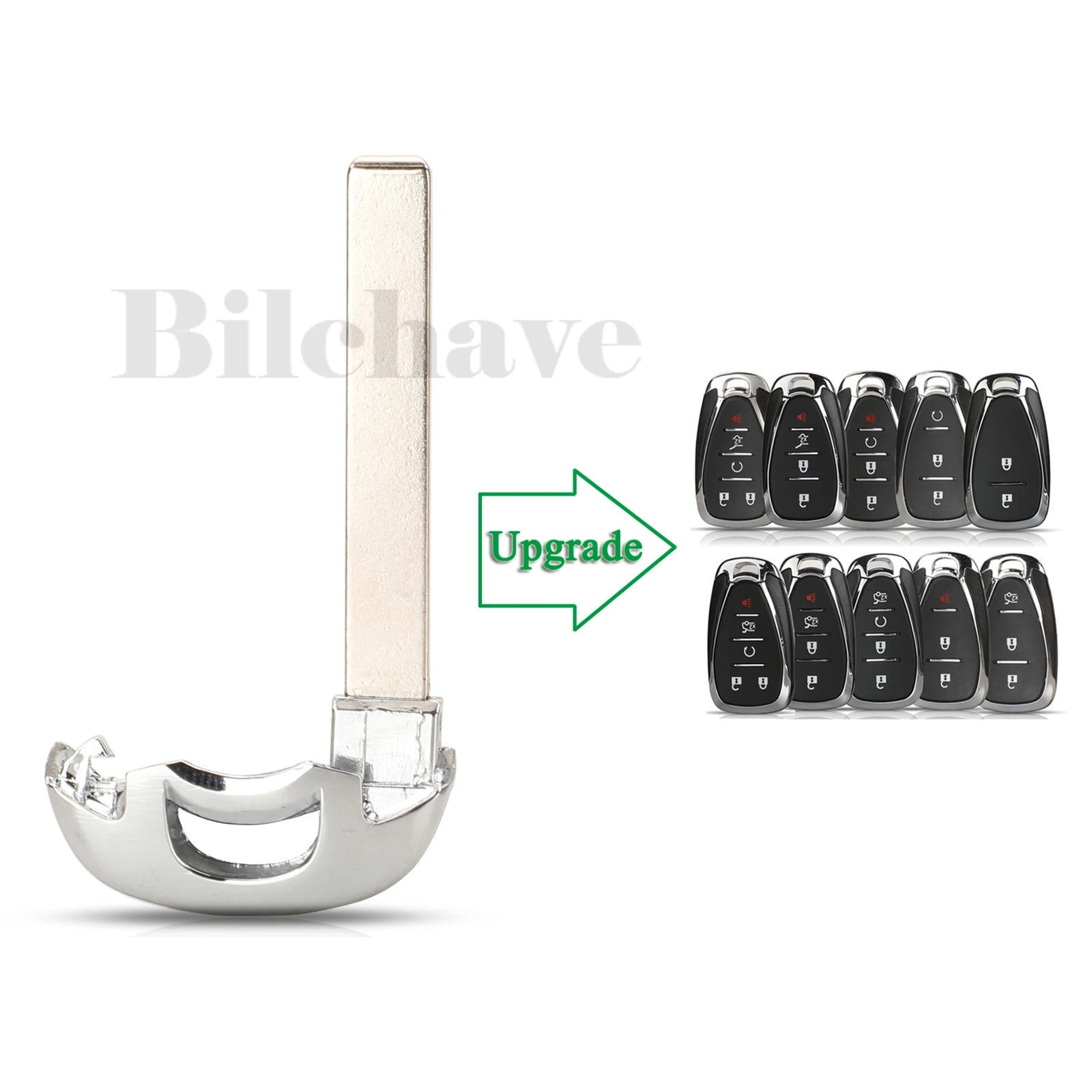 jingyuqin 2/3/4/5 Buttons Smart Remote Key Blade FOB For Chevrolet Cruze Malibu Camaro Replacement