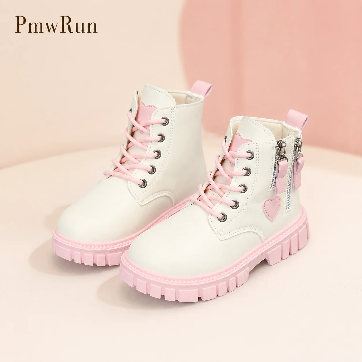 

PU Leather Fashion Boots For Girls Korean Style Teenager Girl's Boots Anti-slippery Waterproof Outdoor Party Boot For Girls