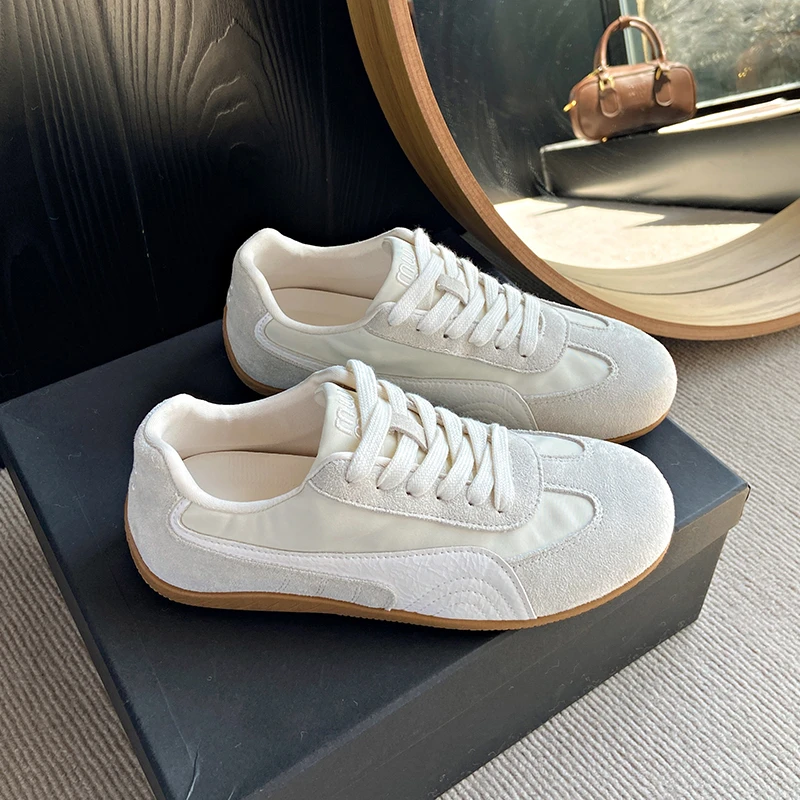 

2025 new style casual shoes for women comfortable low-top sports shoes pink yellow white suitable for outdoor sports running
