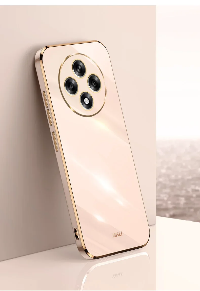 For Reno 12F Case Cover For OPPO Reno 12F 5G High Quality Soft TPU Anti-fingerprint Camera Protection Case Cover