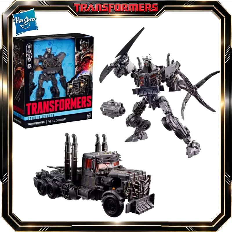 In-Stock Hasbro Transformers Classic Toys Studio Series Leader Class Scourge Action Figure Robot Toy Collectibles Hobbies Gifts