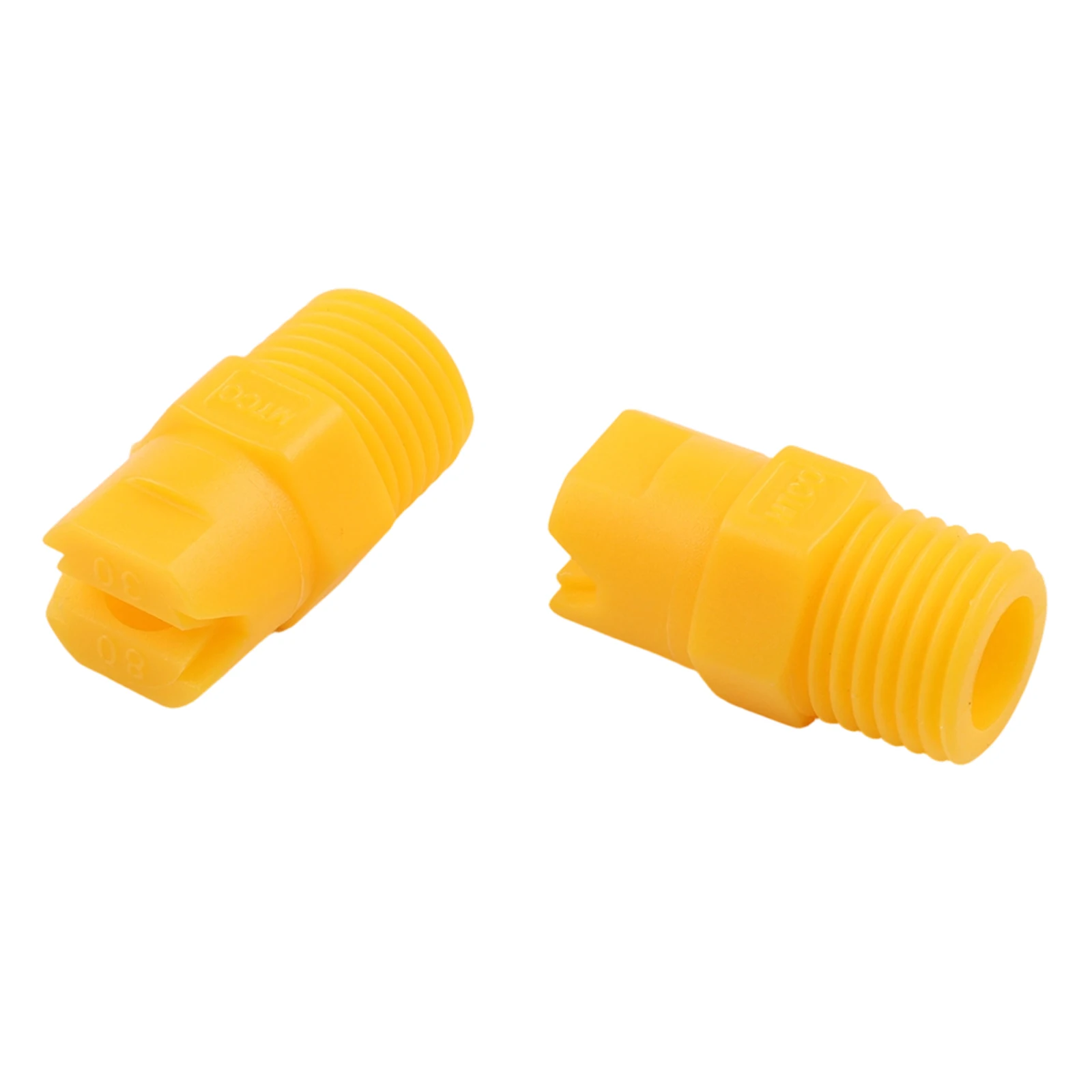 Efficient Coverage Pack of 20 Plastic Flat Fan Nozzles with an Optimized Design for Agricultural Spraying Needs