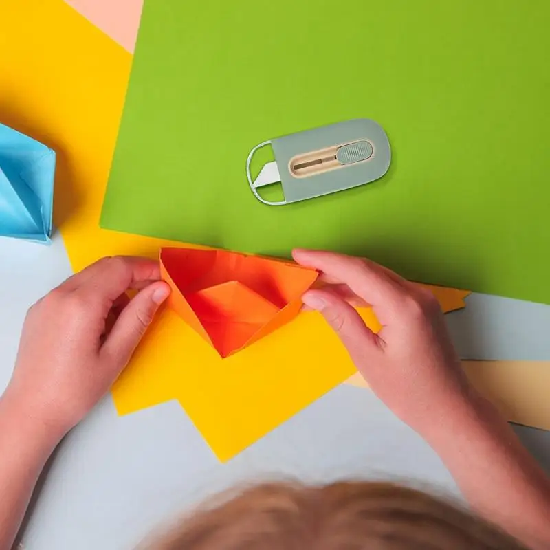 Package Opener Tool Wrap Box Opener Letter Opener With Automatic Locking Function Box Cutters For Family Bag Envelope