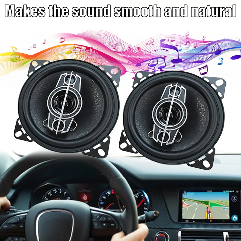 1 쌍 4 인치 동축 스피커 (2X220W) 자동차 도어 스피커 서라운드 사운드 시스템 음악 플레이어 고 충실도 오디오 스피커 우퍼
